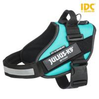 Julius K9 idc power-harnas / tuig voor labels zwart - thumbnail