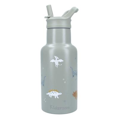 Kidzroom drinkfles sweet sips dino, 350ml