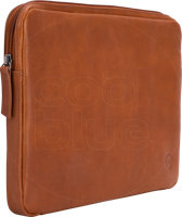 BlueBuilt 12 inch Laptophoes breedte 29 cm - 30 cm Leer Cognac - thumbnail