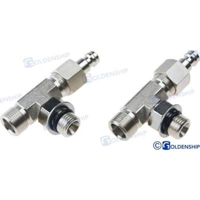 GS41221 - ORB "T" FITTING MET AFVOER (2