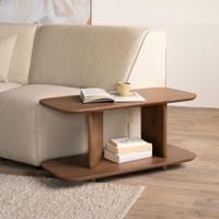 Eleonora Bijzettafel 'Ty' Eiken, 90 x 40cm, kleur Bruin - thumbnail