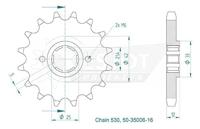 ESJOT Sprocket 530 16z standard - thumbnail
