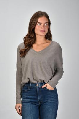 Les Tricots de Lea trui Monjakoe 37049 vison