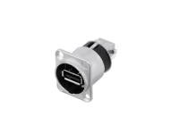 Omkeerbare USB-adapter 2.0 Bus, inbouw NAUSB-W Doorvoer NAUSB-W Neutrik Inhoud: 1 stuk(s) - thumbnail