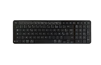 Contour Design Contour New Balance Tastatur wireless F Toetsenbord Bluetooth, USB AZERTY, Frans Zwart