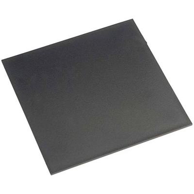 Gainta G505015L ABS kunststof Zwart (l x b x h) 50 x 50 x 1.5 mm 1 stuk(s)