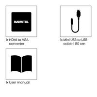 Marmitek Connect HV15 AV Converter [HDMI - VGA, Jackplug] 1920 x 1080 Pixel - thumbnail