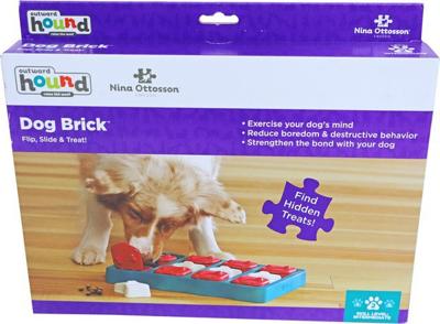 Nina Ottosson dog brick turquoise / rood