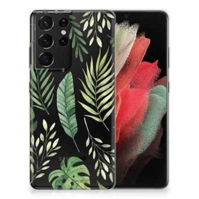 Samsung Galaxy S21 Ultra | TPU Case | Leaves