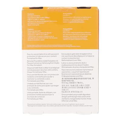 WD My Passport for Mac 4 TB Externe harde schijf (2,5 inch) USB-C Blauw WDBA2F0040BBL-WESN WD My Passport for Mac 4 TB Externe harde schijf (2,5 inch) USB-C Blauw WDBA2F0040BBL-WESN