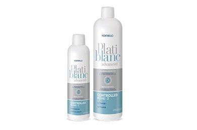 Kappersset Montibello Platiblanc Advanced Controlled Blond Verlichter 2 Onderdelen