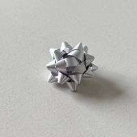 Microbow 25mm metal zilverglans 100stuks - thumbnail