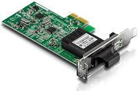 TRENDnet Platte 100Base SC glasvezel PCIe adapter, ondersteunt glasvezelverbindingen tot 2 km (1,2 miles), TE100-ECFXL - thumbnail