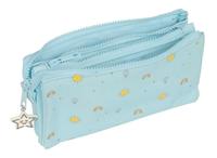 Pennenetui met 3 vakken Mickey Mouse Clubhouse Baby Licht Blauw 22 x 12 x 3 cm - thumbnail