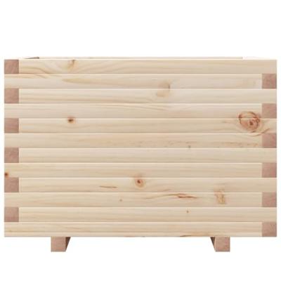 VidaXL Plantenbak 70x40x49,5 cm massief grenenhout