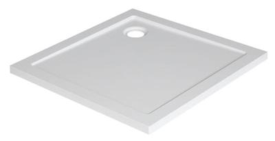 Douchebak Xellanz Luxe SMC Vierkant 80x80x4 cm Wit Xellanz