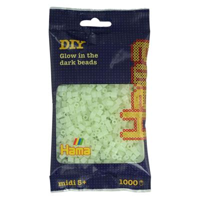 Hama Strijkkralen Glow In The Dark 1000 Stuks