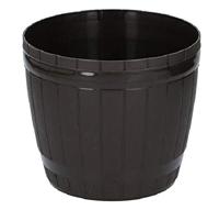 Bloempot Bruin diameter 19 cm (set van 2) - thumbnail