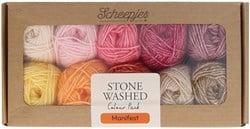 Scheepjes Stone Washed colour pack 10x25g