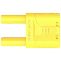 Schützinger Veiligheids-kortsluitingstekker Groen-geel 1 stuk(s) - thumbnail