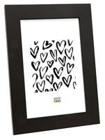 Deknudt Brede kader in tijdloos zwart 13x18 S43BK2 - thumbnail