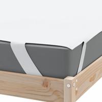 Matrasbeschermer waterdicht 90x200 cm wit - thumbnail