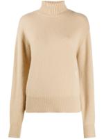Chloé roll-neck drop-shoulder jumper - NEUTRALS - thumbnail