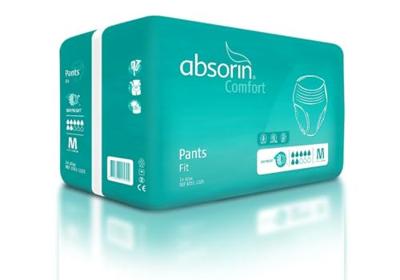 Absorin Comfort pants fit maat L tot 145cm 14 Stuks Absorin Comfort pants fit maat L tot 145cm 14 Stuks