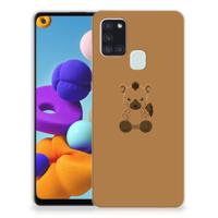 Samsung Galaxy A21s Telefoonhoesje met Naam Baby Hyena - thumbnail