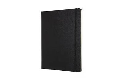 Moleskine notitieboek professional, ft 19 x 25 cm, gelijnd, harde cover, 189 blad, zwart
