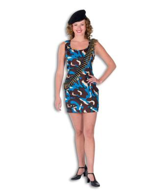 Army Dress Turquoise