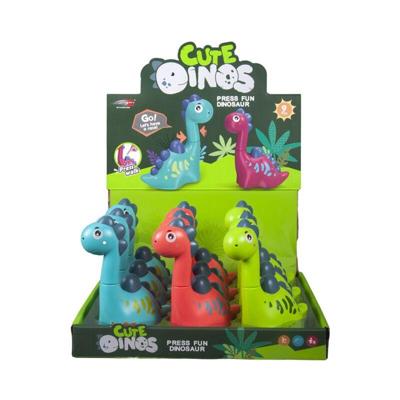 Press & Go Schattige DinosaurusActiespeelgoed