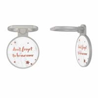 Zilveren telefoon ring houder - Be awesome - thumbnail