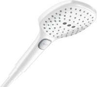 Hansgrohe Raindance Select E handdouche 120 3jet PowderRain EcoSmart, mat wit - thumbnail