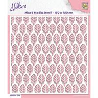 Nellie's Choice • stencil leaves - thumbnail