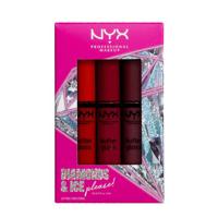 NYX Professional Makeup Diamonds & Ice, Please! Butter Gloss Lip Trio lipgloss - 03 - thumbnail