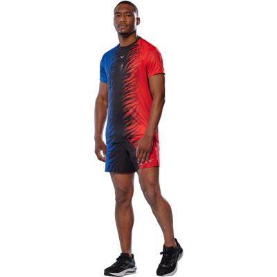 Mizuno DryAeroFlow Graphic T-Shirt Heren Mizuno DryAeroFlow Graphic T-Shirt Heren