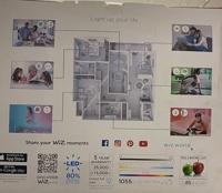 WiZ colors hanglamp ELIXIR - 1055lm - met afstandsbediening WiZmote - chroom - thumbnail