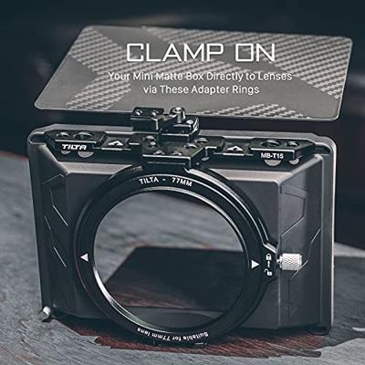 Tilta MB-T15-62 62mm Lens Attachements for MB-T15 Mini Clamp-on Matte Box