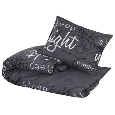 Dekbedovertrekset 200x200 cm katoen zwart Dekbedovertrekset 200x200 cm katoen zwart