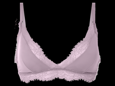 esmara Dames bralette met kant (lila, L (44/46))