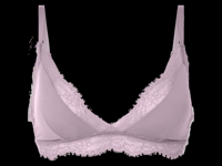 esmara Dames bralette met kant (lila, L (44/46)) - thumbnail