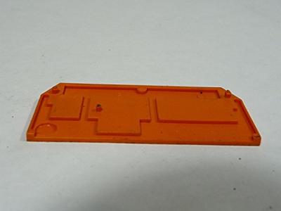 WAGO 279-346 Afsluit- en scheidingsplaat Oranje 100 stuk(s)