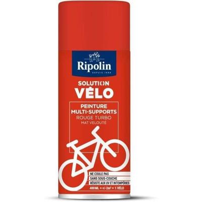 Fietsoplossing - RIPOLIN - 0,4 L - Mat turborood