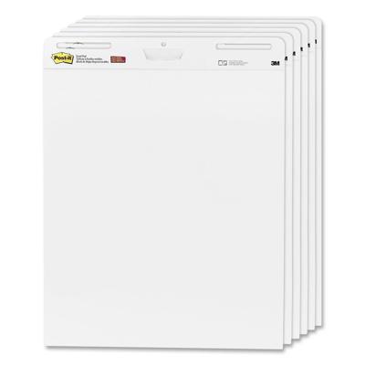 Post-it meeting chart, ft 63,5 x 77,5 cm, blanco, 30 vel, pak van 4 + 2 gratis
