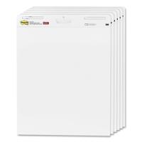 Post-it meeting chart, ft 63,5 x 77,5 cm, blanco, 30 vel, pak van 4 + 2 gratis - thumbnail