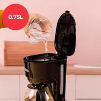 Drip Koffiemachine Solac CF4037 Zwart 600 W 6 Kopjes 6 Stuks - thumbnail