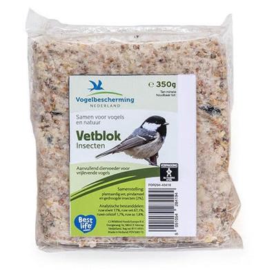 Vogelbescherming Nederland Vetblok Insect