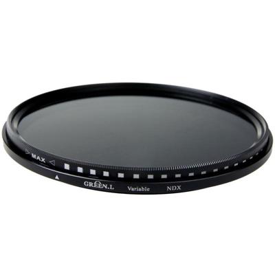 GreenL Variabel ND grijsfilter ND2-400 - 55mm