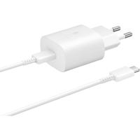 EP-TA800XWEGWW Samsung Super Fast PD Wall Charger USB-C incl. USB-C Cable 25W White Bulk - thumbnail